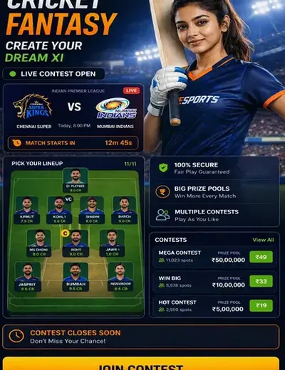 Crictipsguru (crictipsguru) fantasy cricket & matchday visual 3